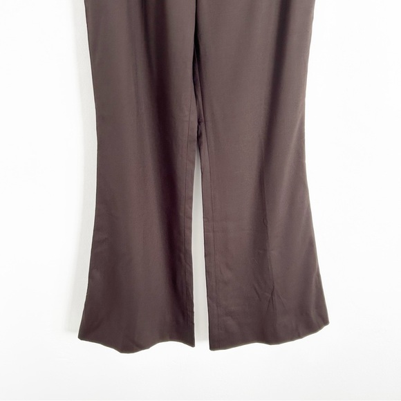 PRADA Brown Wool Bootcut Trouser Pants Size IT 42 / US 6 - Picture 7 of 8